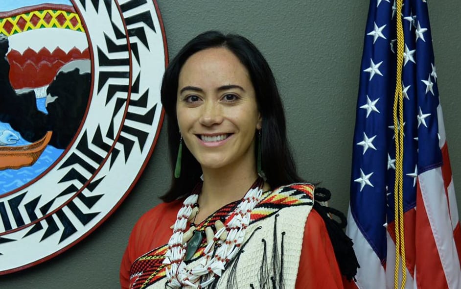 Maia Wikaira has been sworn into the Yurok Bar