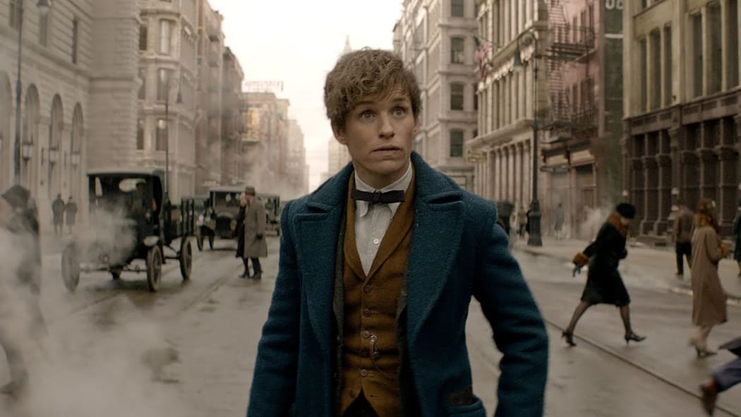 Eddie Redmayne as Newt Scamander in Fantastic Beasts and Where to Find Them.