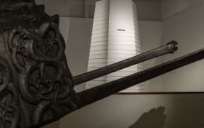 Brett Graham's Tai Moana Tai Tangata exhibition at Govett-Brewster gallery.