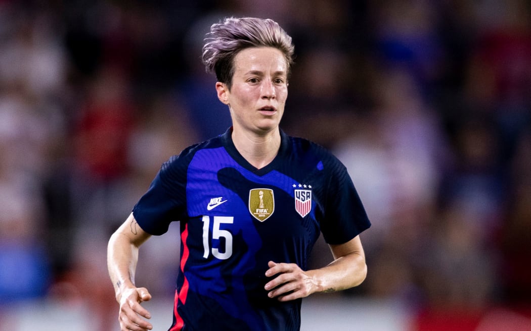 United States forward Megan Rapinoe.