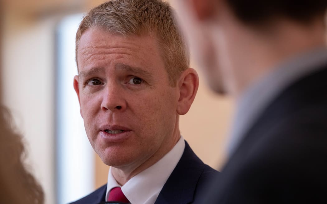 Prime Minister Chris Hipkins and education minister Jan Tinetti visit Ridgway School to make a pre-budget education announcement