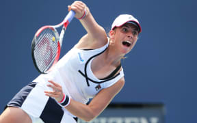 New Zealand's Marina Erakovic in action. 2014.