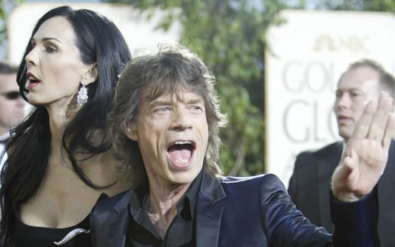 Mick Jagger and L'Wren Scott pictured in 2005.