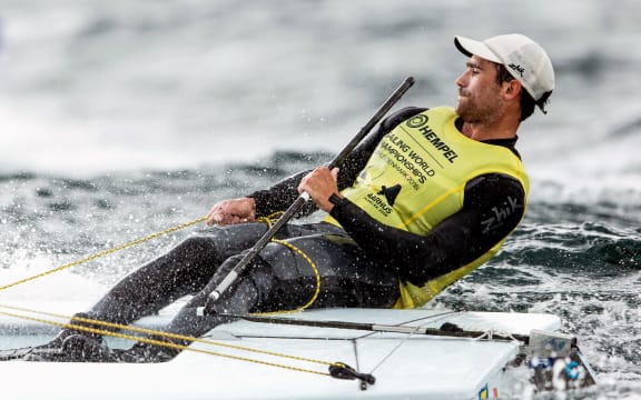 New Zealand Laser sailor Sam Meech.