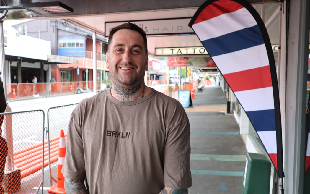 Barber Craig West said easier access to parking would make a difference to his clients.