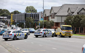 Traffic on Dominion Rd in Mt Eden being diverted by police after a serious car crash.