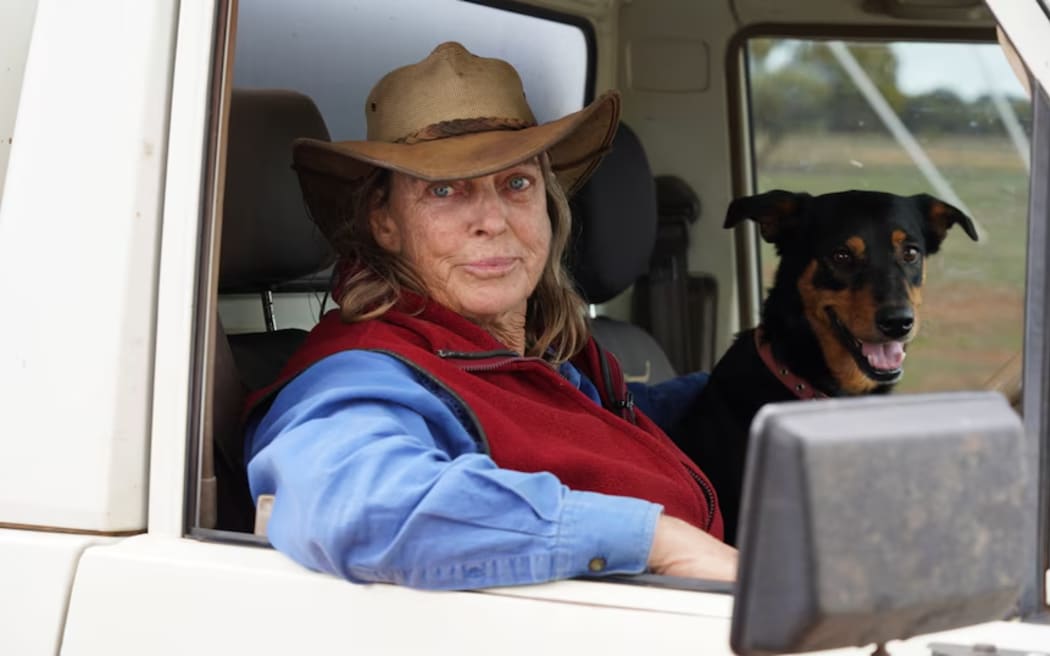 Tania Henley who found missing German backpacker Carolina Wilga.