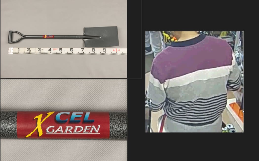 The police are appealing for information on a tracksuit, a top and spade in relation to Christchurch woman Yanfei Bao's missing.