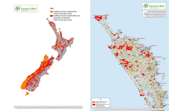 Northland and Auckland Map