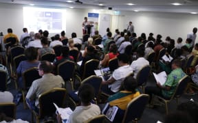 Solomon Islands women at the launch of the report on the impact of domestic and sexual violence on Solomon Islands' workplaces