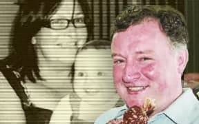 Undated picture of Lindsay Lamont with her granddaughter. Lindsay was murdered by her husband Peter Lamont (inset) in their family home in Greymouth in 2009.