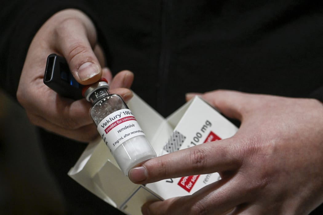 A vial of Remdesivir