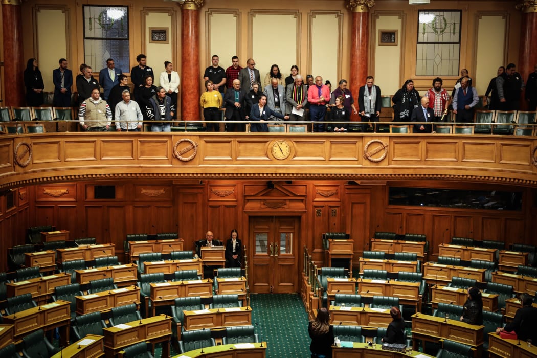 The descendants of Rua Kēnana celebrate the first reading of his pardon bill