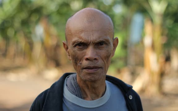 Francisco B. Milallos, 65, has spent much of his life working on the banana plantations of Mindanao