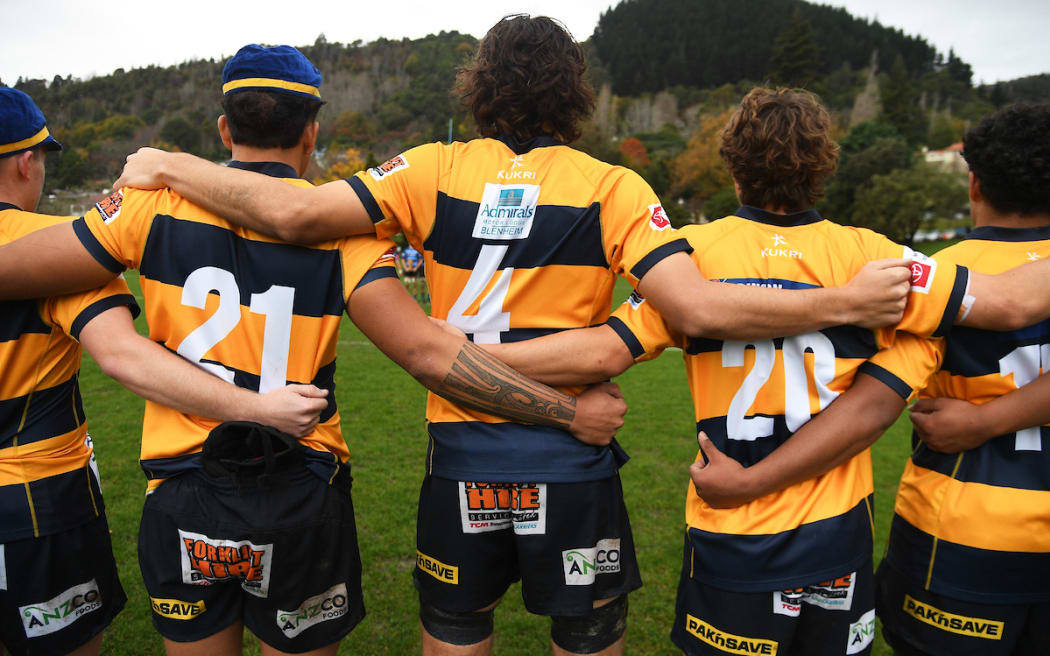 1st XV rugby match between Nelson College and Marlborough Boys. Nelson College, Nelson.