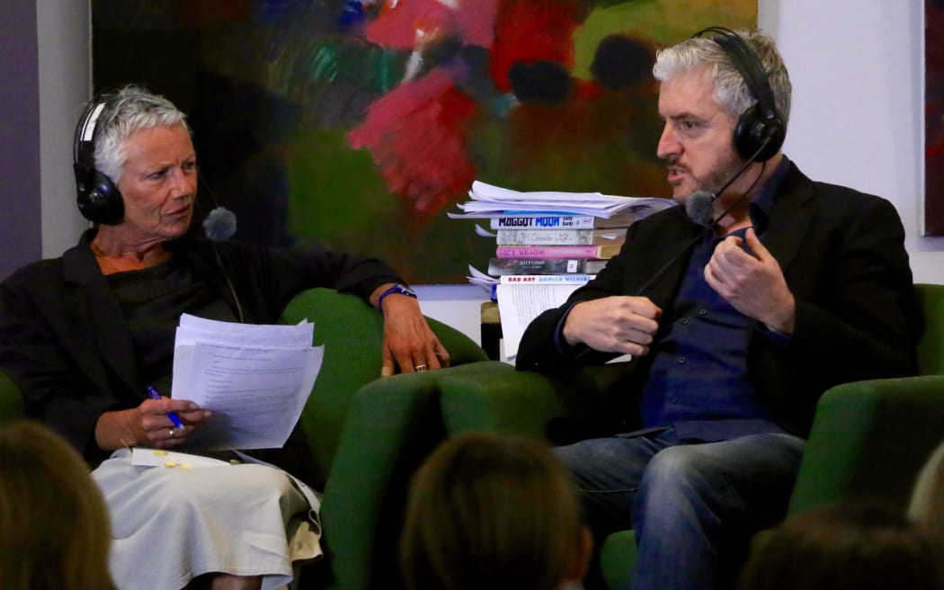 Kim Hill speaks to Anthony McCarten at writers' week.