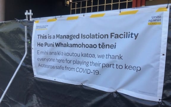 An Auckland isolation hotel