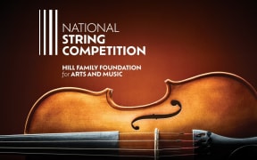 National String Competition - publicity artwork