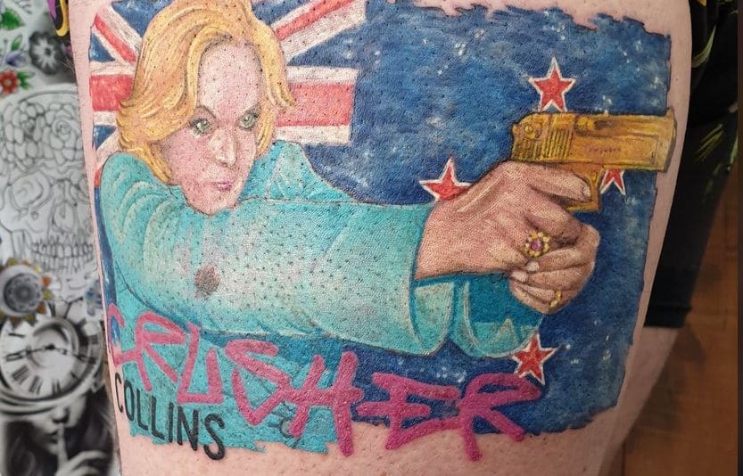 Nick Given's Crusher crush immortalised in ink.