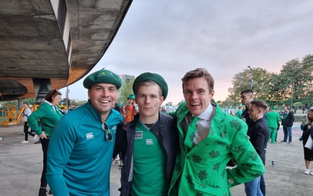 In photos: The fans and the craic - All Blacks v Ireland at the Rugby ...
