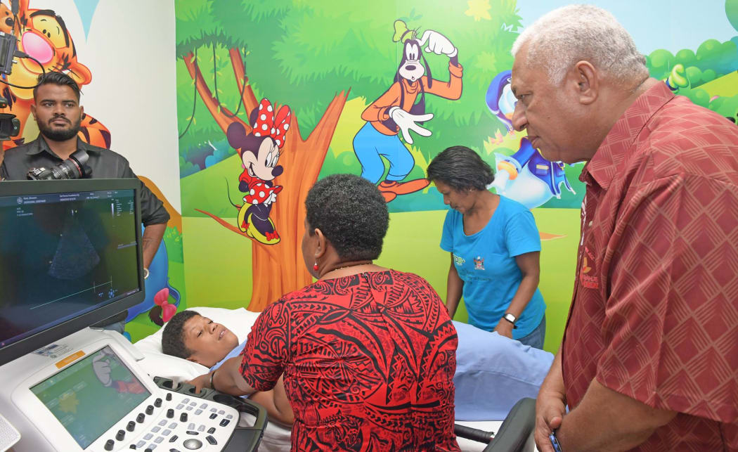 Prime Minister Frank Bainimarama opened the children's heart screening centre in Suva this week.