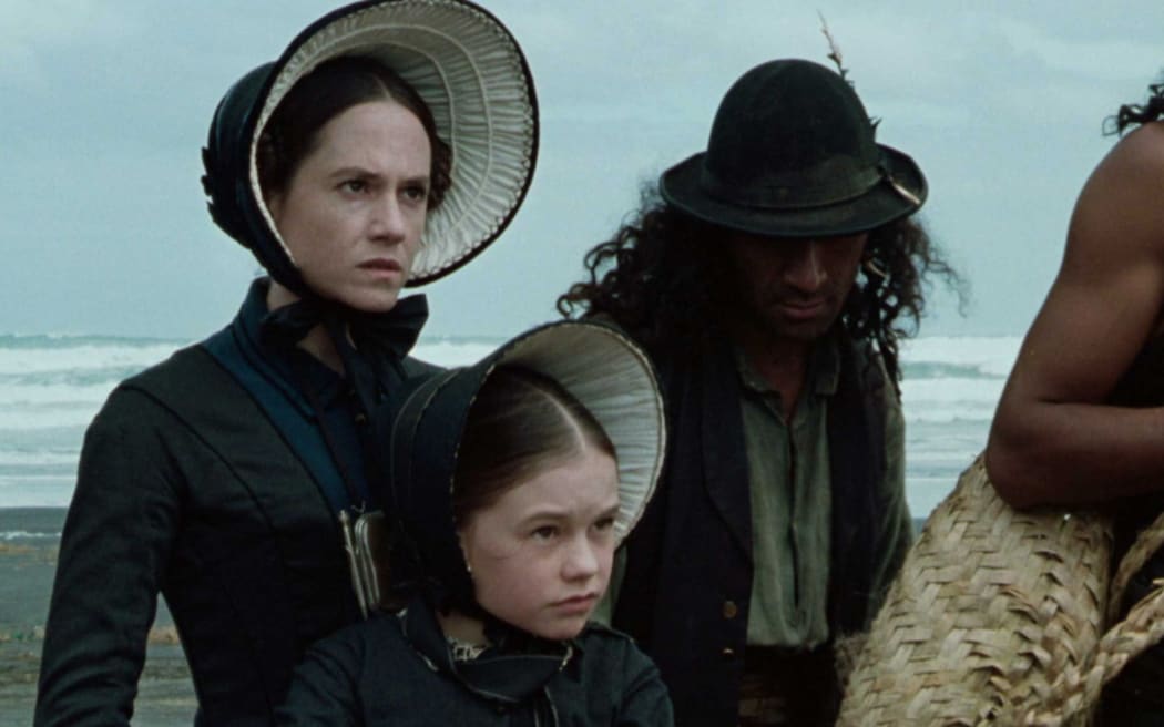 The Piano, starring Holly Hunter, left, and Anna Paquin, right, won three Academy Awards.