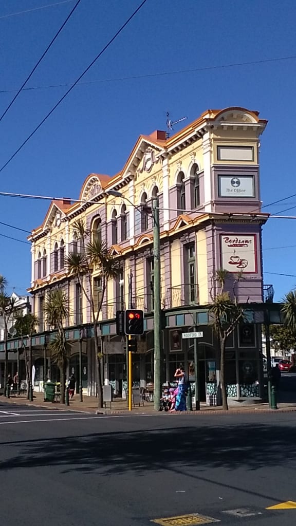 Owners of the heritage-listed Ashleigh Court Hotel in Newtown, Wellington are facing problems getting its facades fixed.
