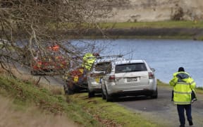 A car has reportedly gone under water at Ruahini Canal, Bay of Plenty.