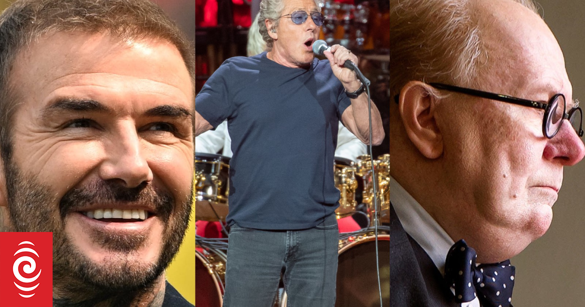 Arise Sir David! Football legend Beckham knighted, as are actor Gary Oldman and rocker Roger Daltrey