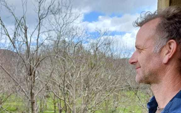 Jeremy Fitzsimons on his family farm in Thames.