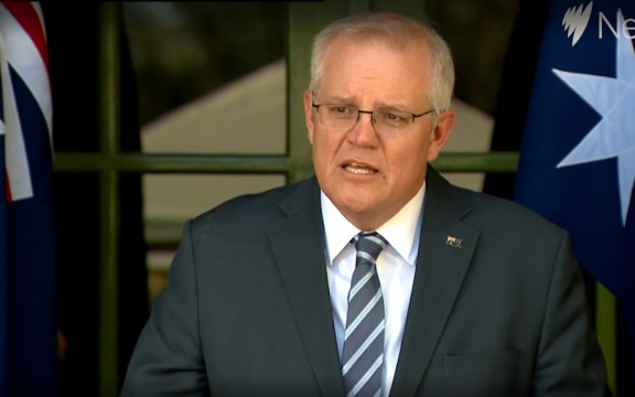 Australia's PM Scott Morrison on SBS TV - calling social media "a coward's Palace"