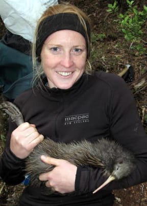 Louise McNutt wants to raise money for a Kiwi conservation group.
