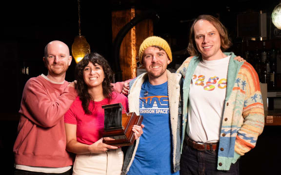The Beths won the 2023 APRA Silver Scroll Award for their song 'Expert in a Dying Field'.