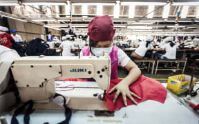 Ando International garment factory in Vietnam