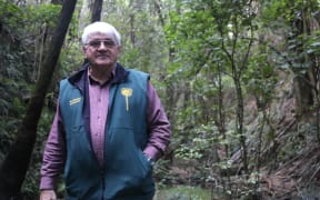Rob McGowan at his home near Welcome Bay, Tauranga.