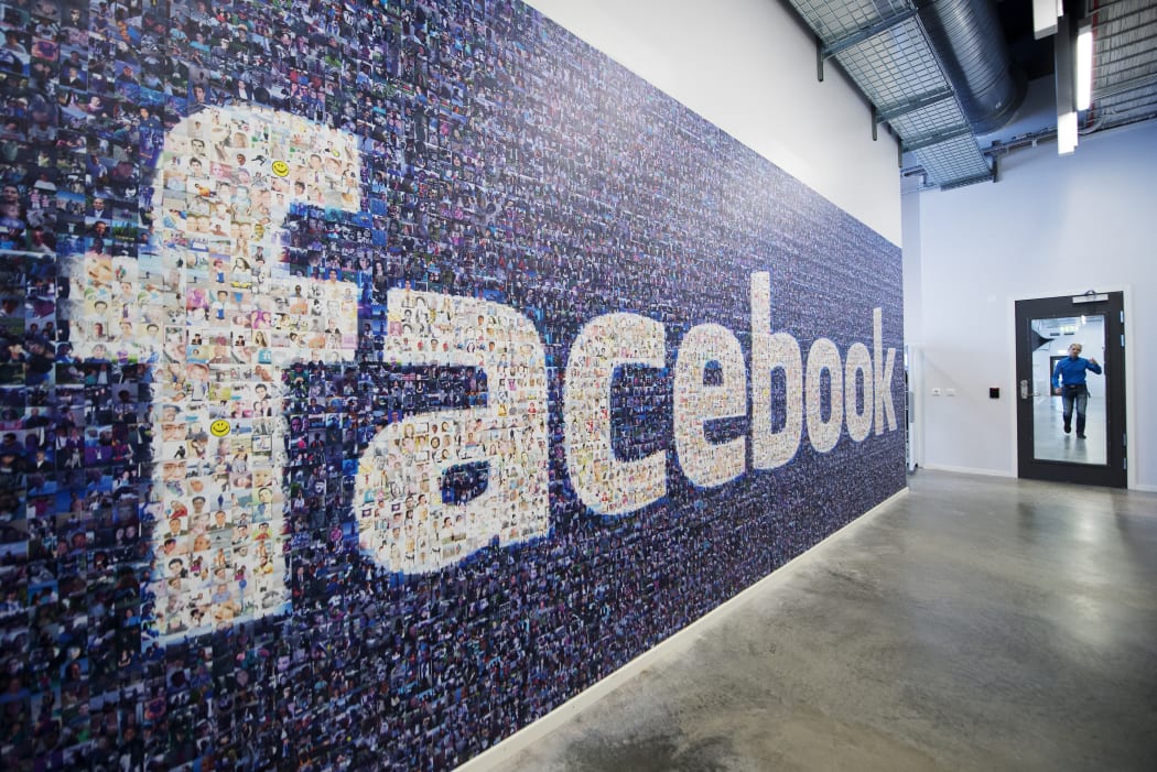 A logo created from pictures of Facebook users in the company's data centre in Sweden.