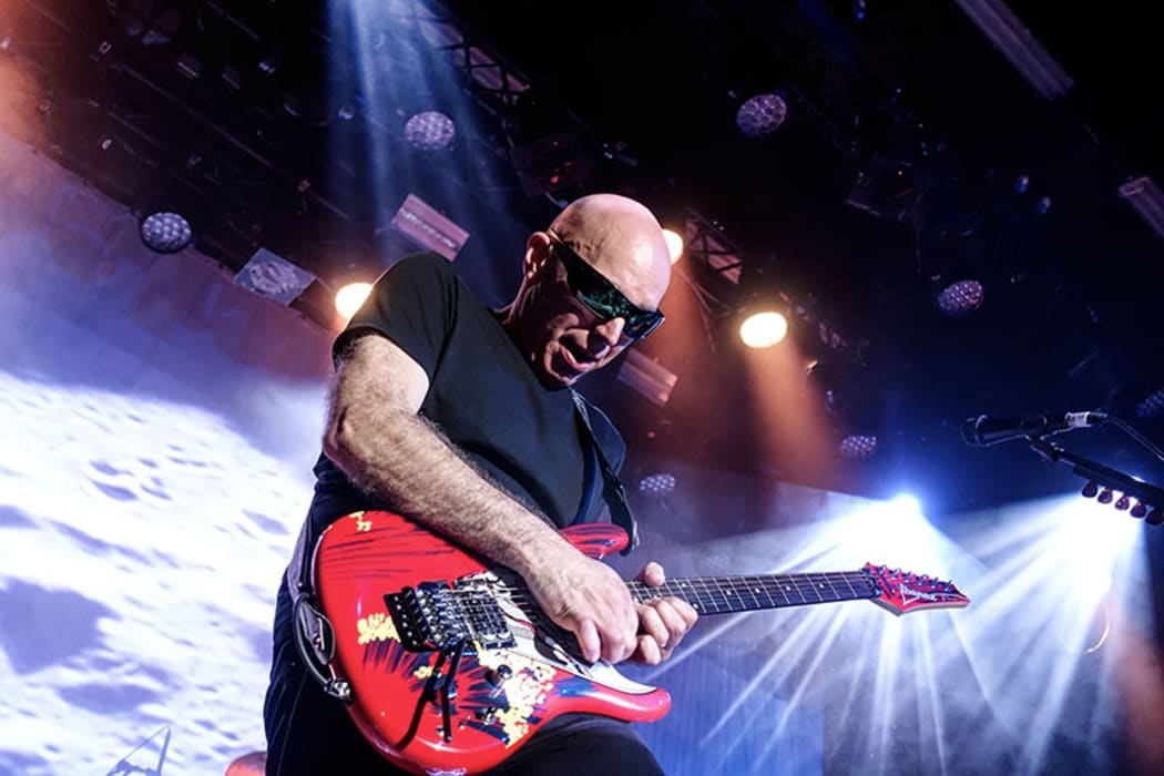 Joe Satriani performing in Aarhus, 2016