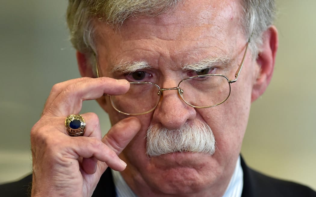 John Bolton pictured in August 2019.