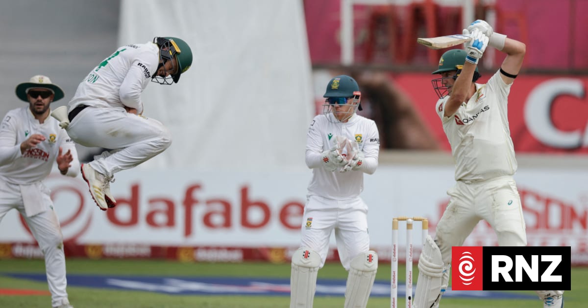 Australia fight back in first test before bad light ends play