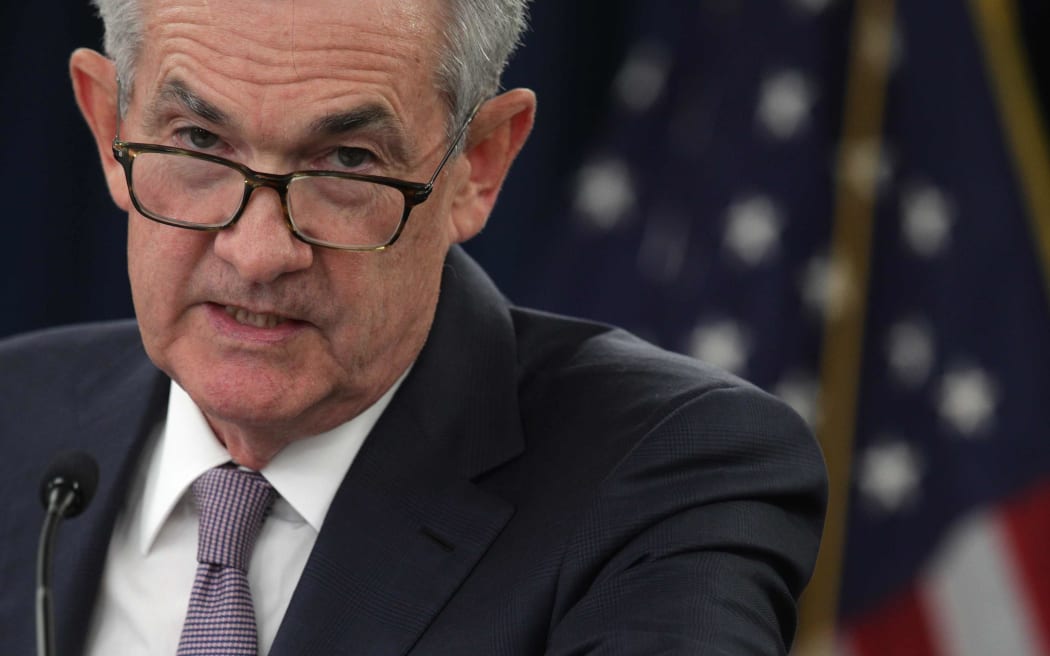 Federal Reserve Board Chairman Jerome Powell speaks during a news conference after a Federal Open Market Committee meeting September 18, 2019 in Washington, DC.