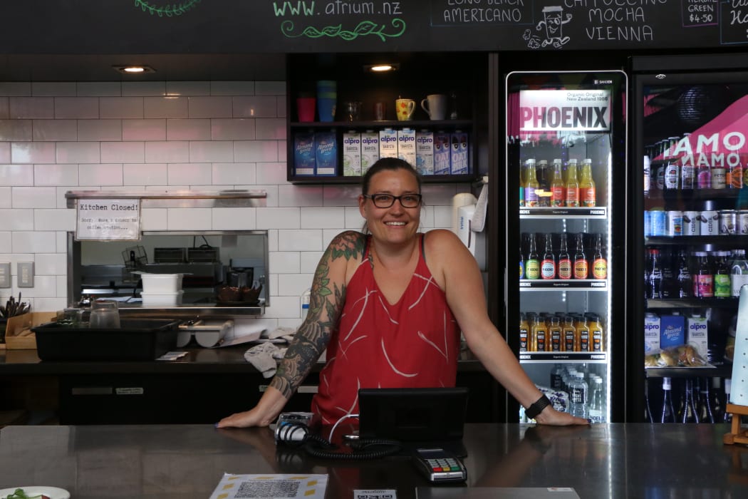 Atrium Cafe co-owner Monica Green