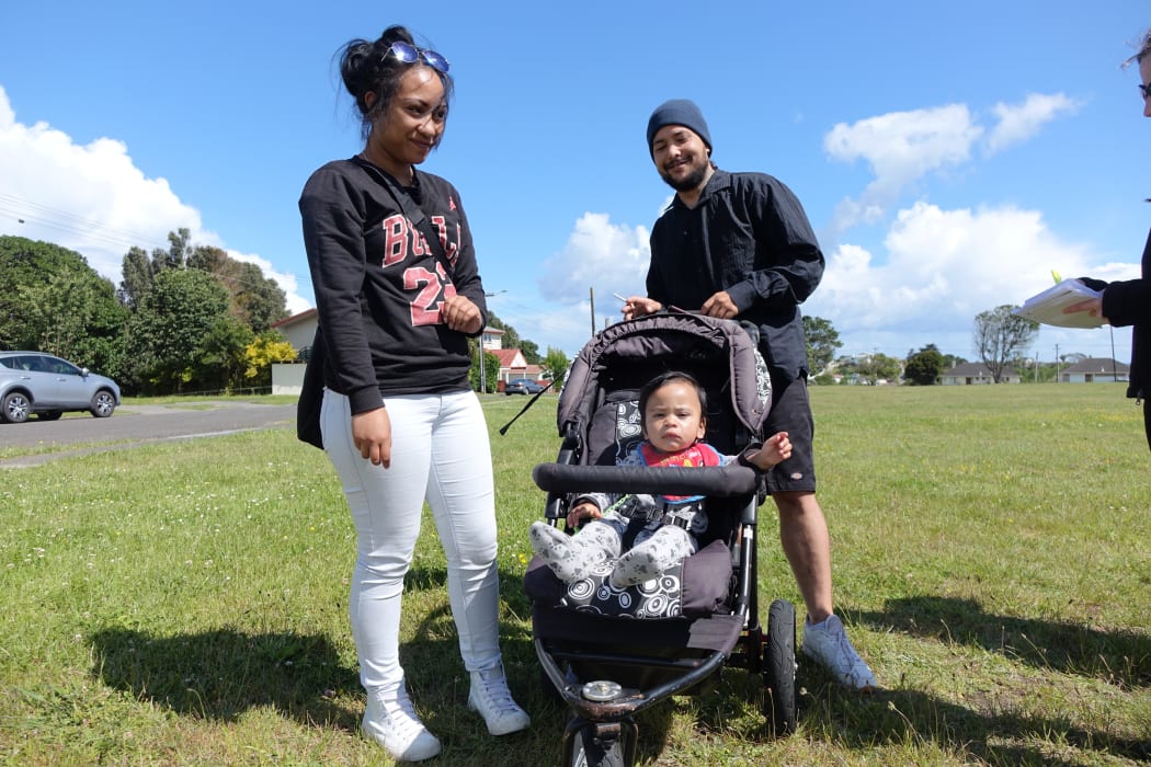 Ngawiki and his youngster thought the price was too high for the KiwiBuild homes.