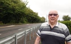 Roger Parton says increasing the speed limit outside Speldhurst would increase danger for motorists.