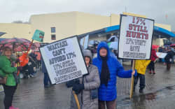 Hundreds of Waitaki ratepayers rallied on 25 June 2026 against a 17 percent rates hike they say is unaffordable and will force people to choose between paying their bill or necessities like power and food.