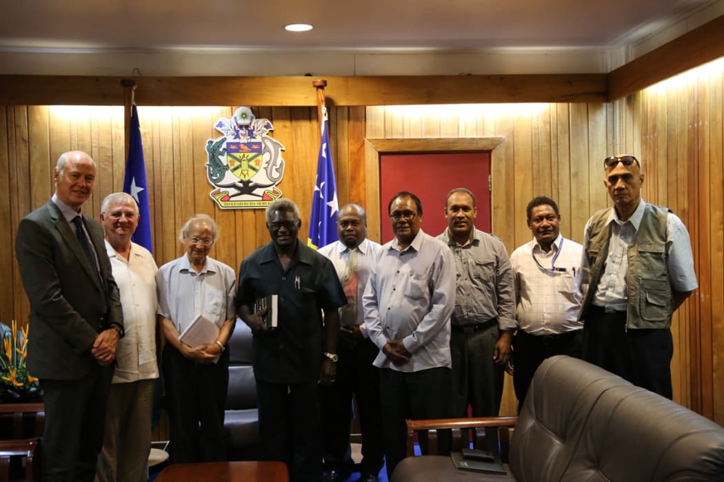 Constitutional Consultants with Solomons PM Sogavare