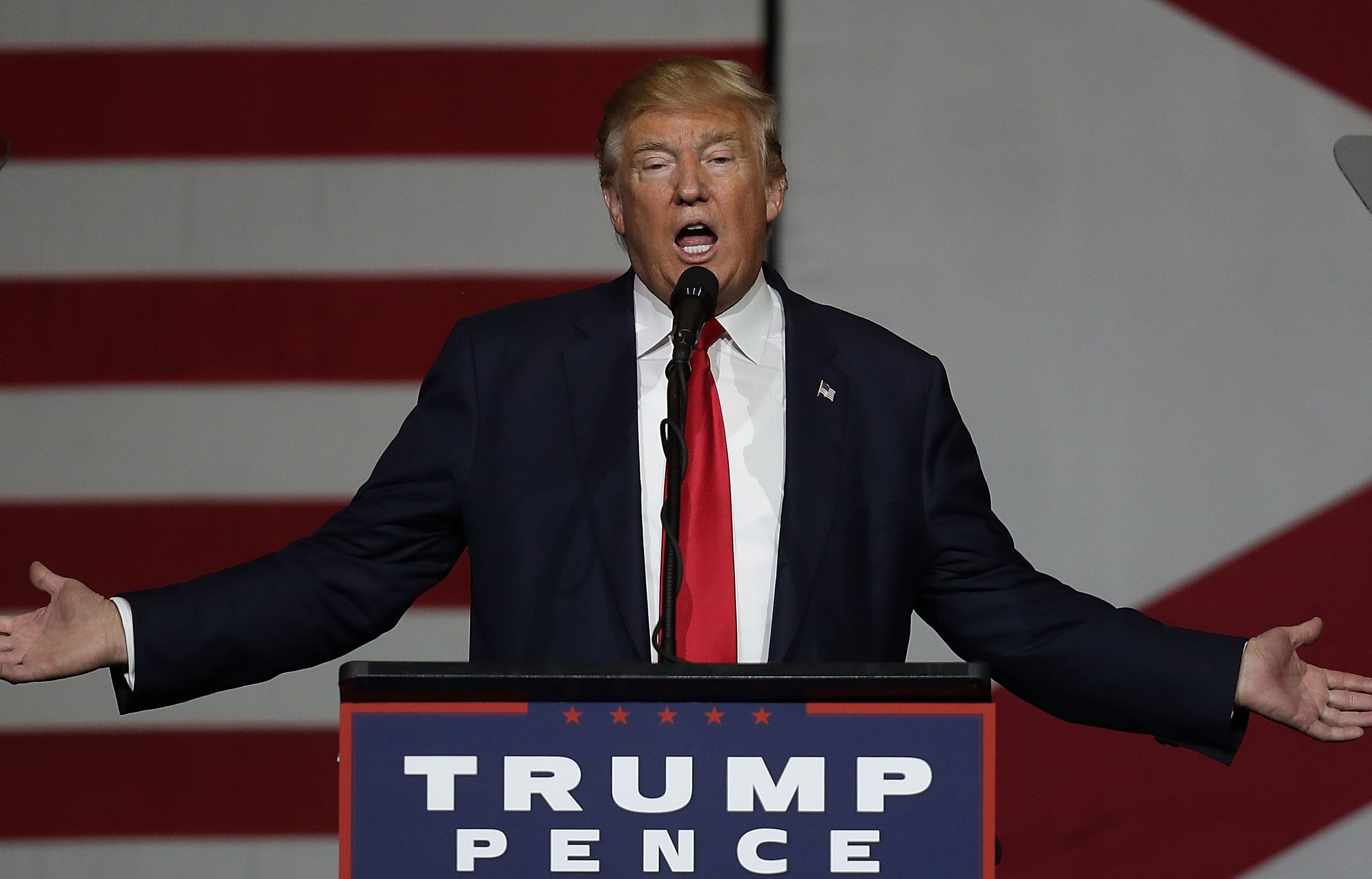 Mark Derby says Might is Right has influenced many supporters of Donald Trump.