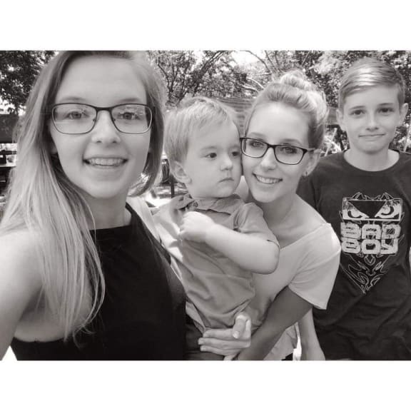 Shaun Trollip’s four children - including two older daughters not coming to NZ.