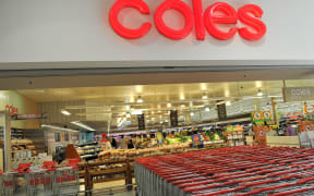 A Coles supermarket in Sydney.