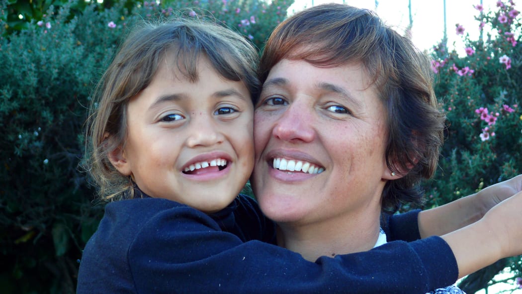 Dr Maraea Hunia and her granddaughter Puhi.