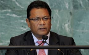 Nauru opposition MP and former President, Marcus Stephen.